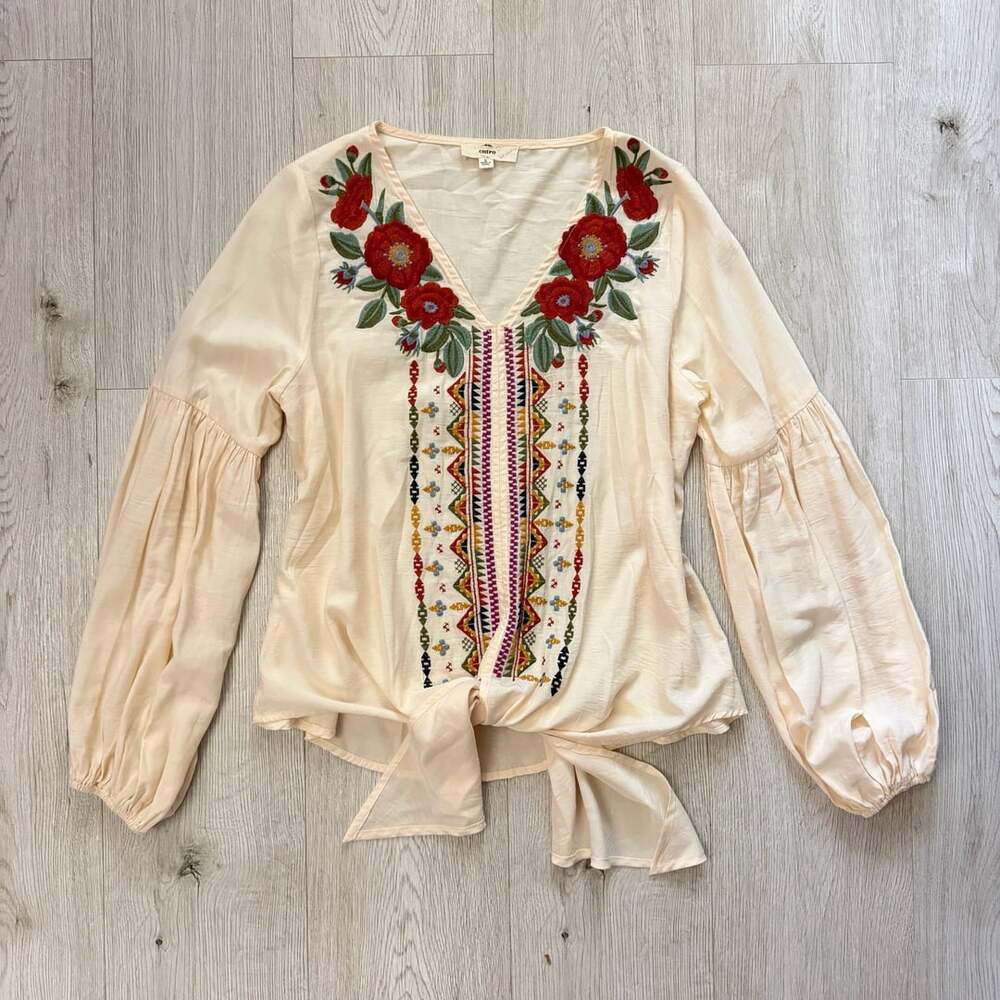 Entro Embroidered Blouse